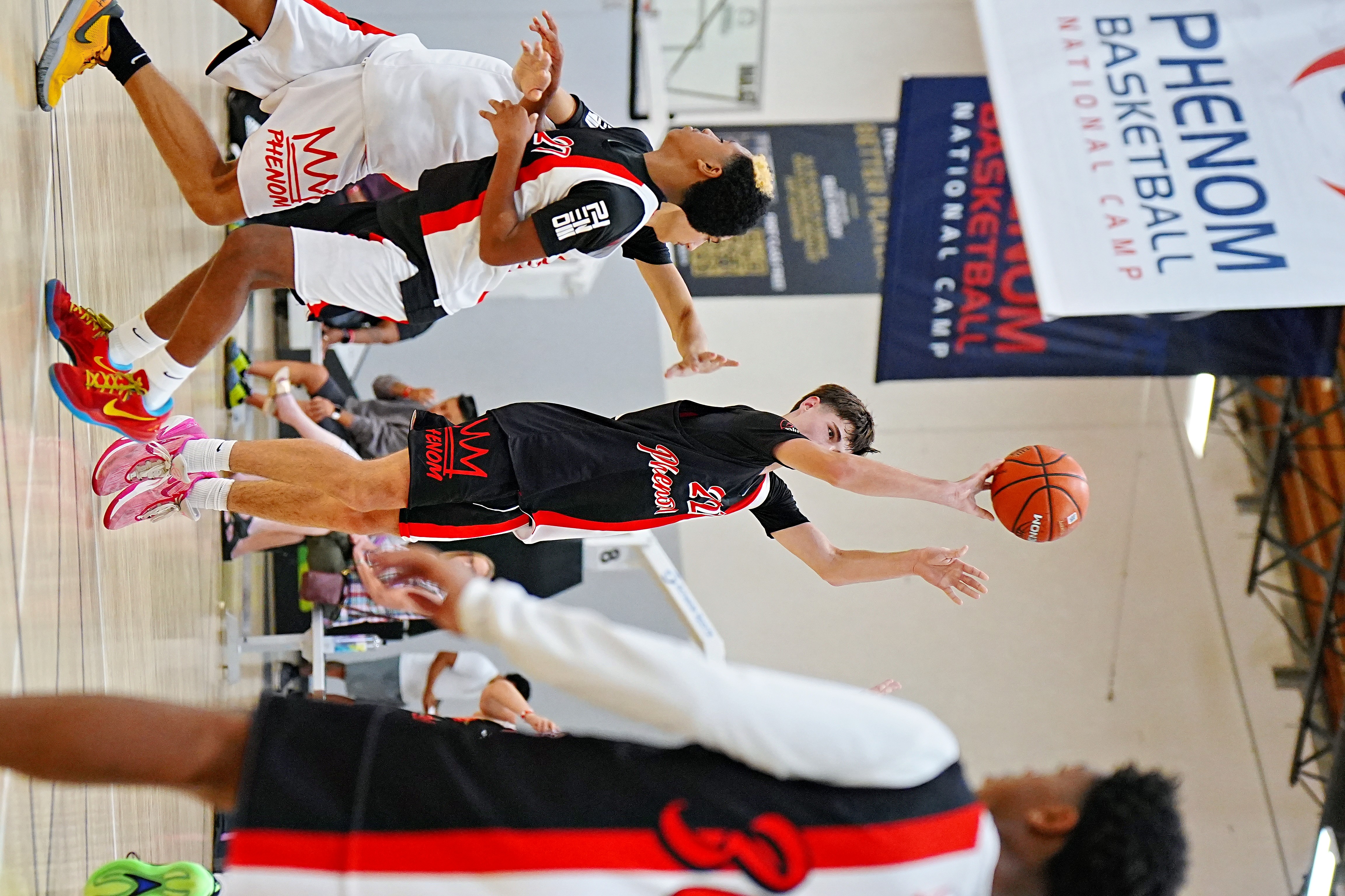 Mason Hays taking a jump shot